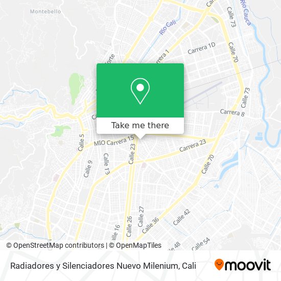 Radiadores y Silenciadores Nuevo Milenium map