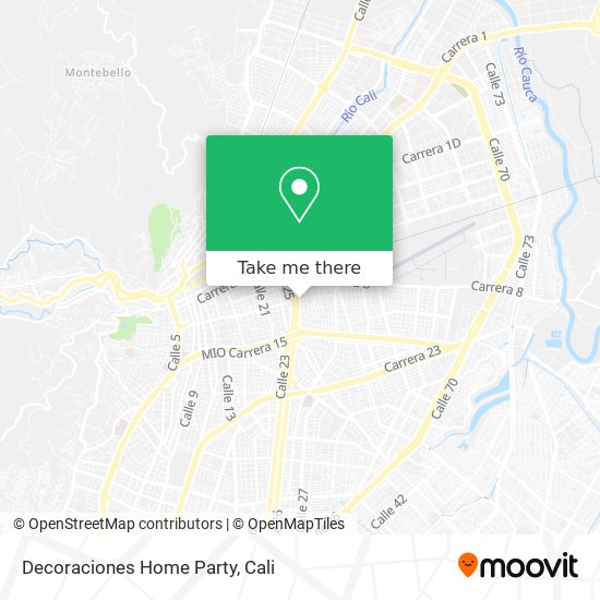 Mapa de Decoraciones Home Party