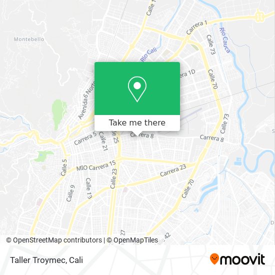 Taller Troymec map