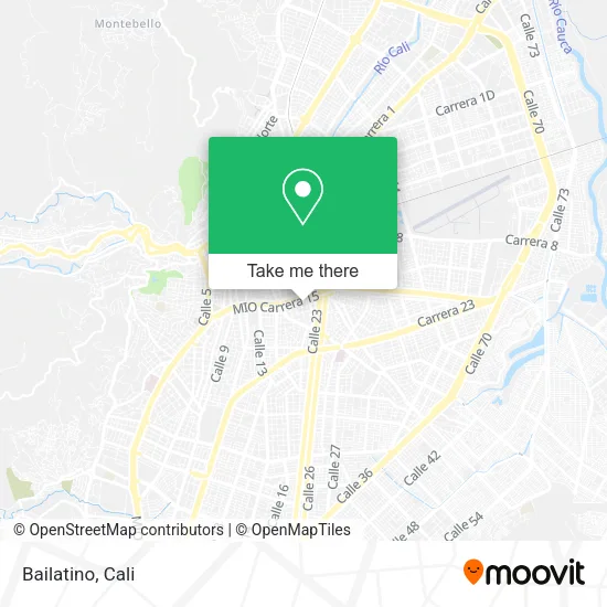 Bailatino map