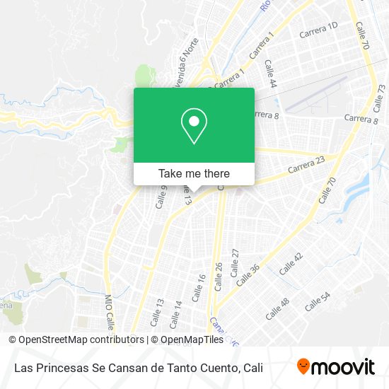 Las Princesas Se Cansan de Tanto Cuento map