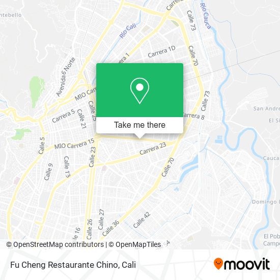 Mapa de Fu Cheng Restaurante Chino
