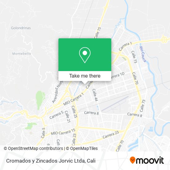Cromados y Zincados Jorvic Ltda map