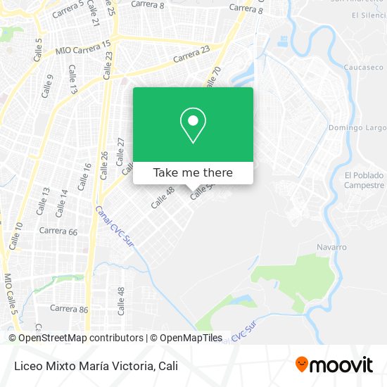 Liceo Mixto María Victoria map
