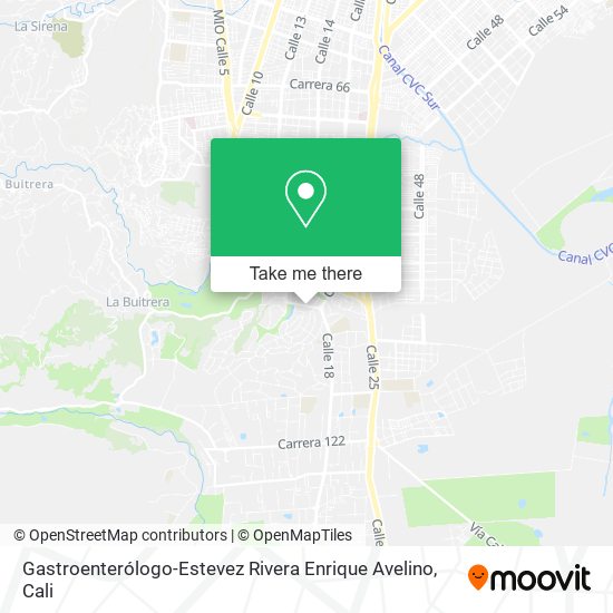 Gastroenterólogo-Estevez Rivera Enrique Avelino map