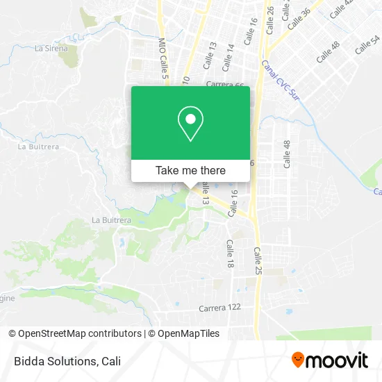 Bidda Solutions map