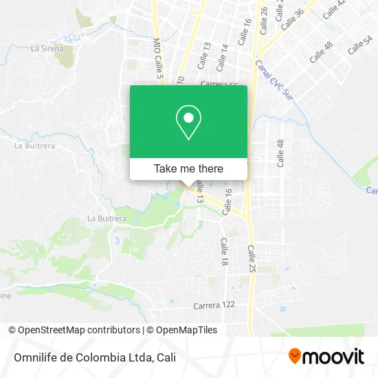 Omnilife de Colombia Ltda map