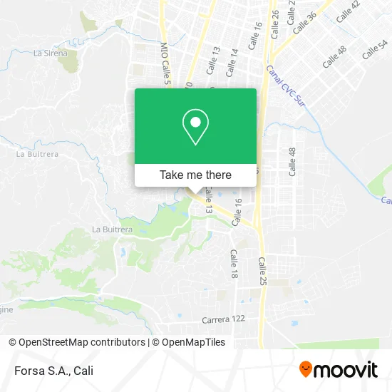 Forsa S.A. map