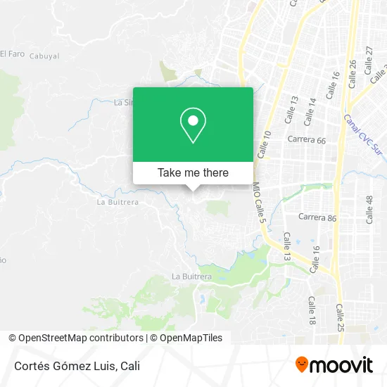 Cortés Gómez Luis map