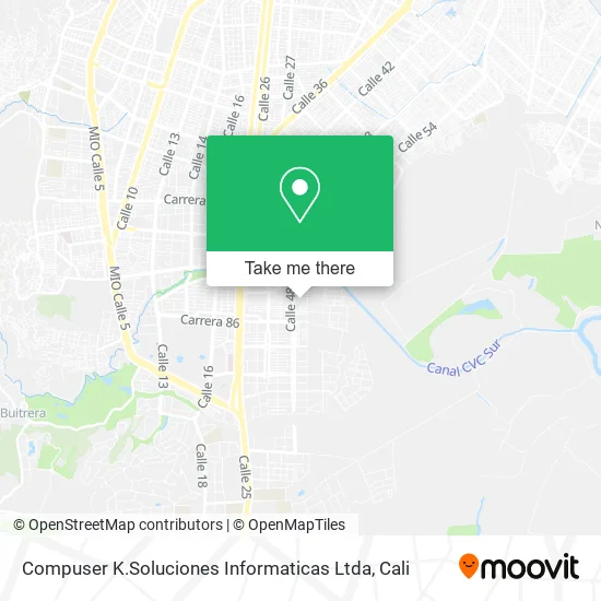 Compuser K.Soluciones Informaticas Ltda map