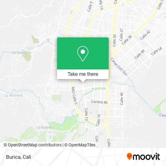Burica map
