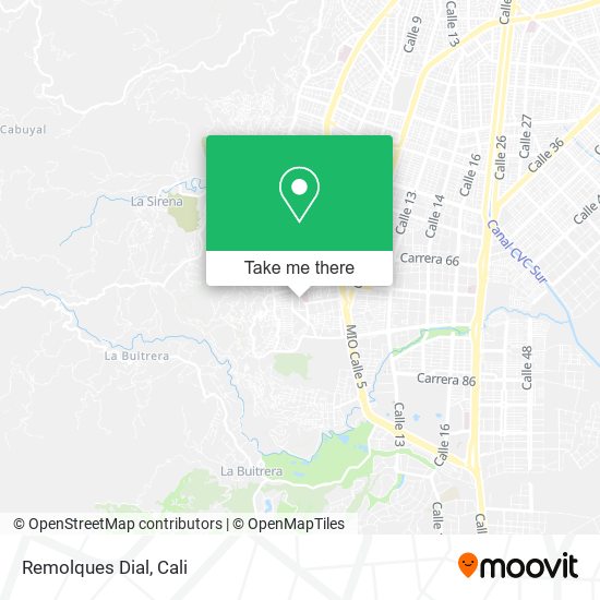 Mapa de Remolques Dial