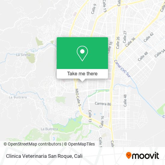 Clinica Veterinaria San Roque map