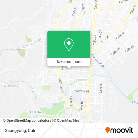 Ssangyong map