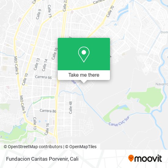 Fundacion Caritas Porvenir map