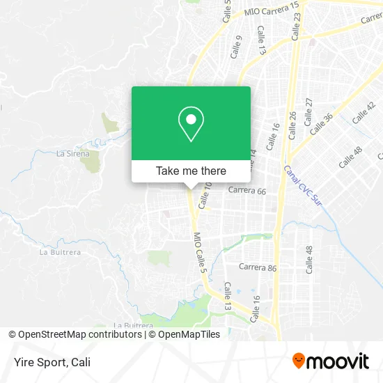 Yire Sport map