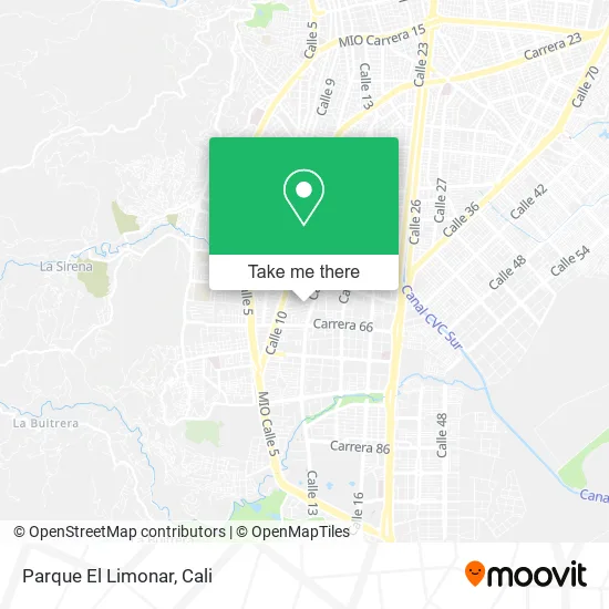 Mapa de Parque El Limonar