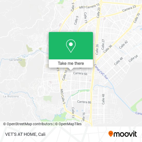 VET'S AT HOME map