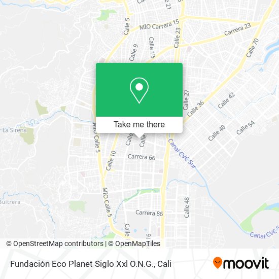 Fundación Eco Planet Siglo Xxl O.N.G. map