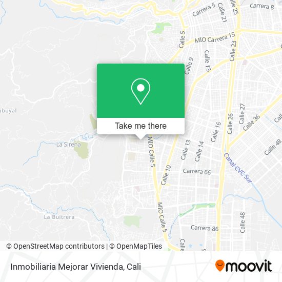 Inmobiliaria Mejorar Vivienda map