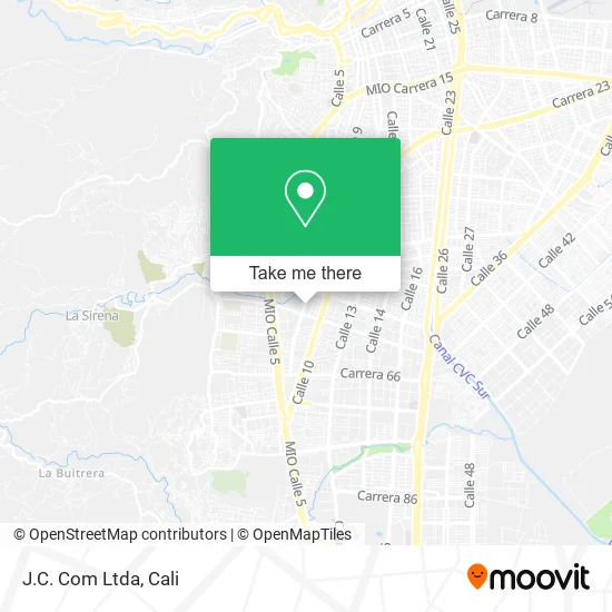 J.C. Com Ltda map