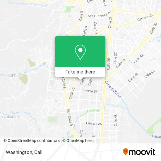 Washington map
