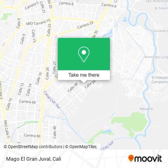 Mapa de Mago El Gran Juval