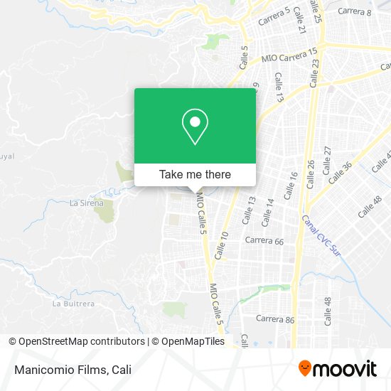 Manicomio Films map