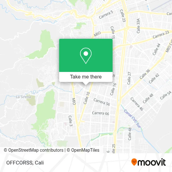 OFFCORSS map