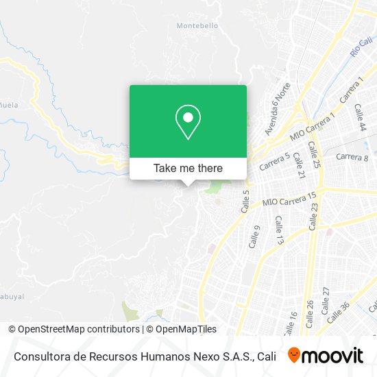 Consultora de Recursos Humanos Nexo S.A.S. map