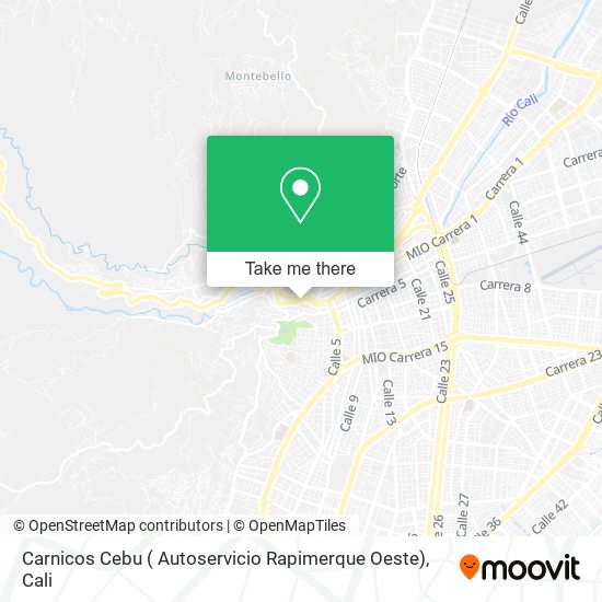 Carnicos Cebu ( Autoservicio Rapimerque Oeste) map