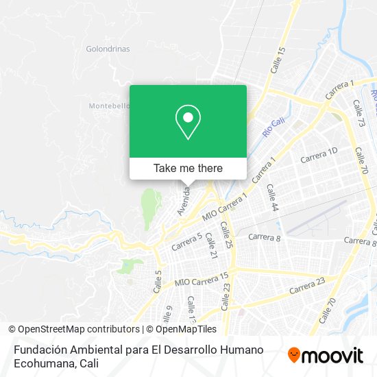 Fundación Ambiental para El Desarrollo Humano Ecohumana map