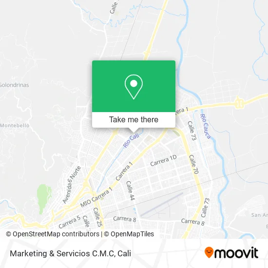 Marketing & Servicios C.M.C map