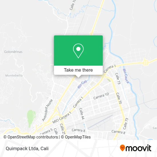 Quimpack Ltda map