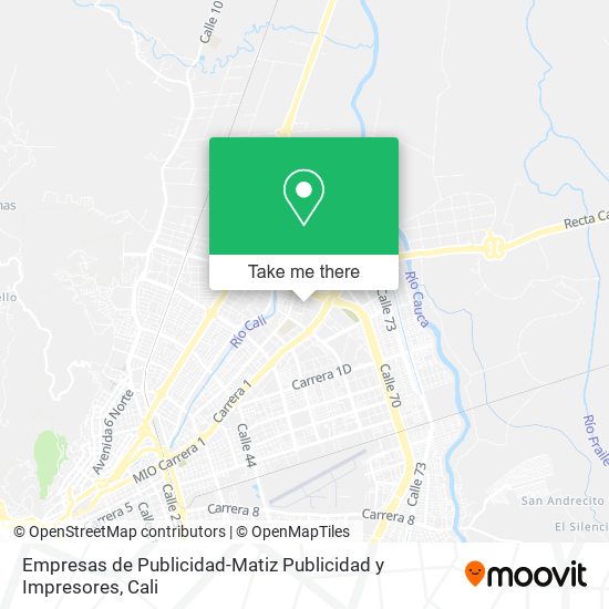 Mapa de Empresas de Publicidad-Matiz Publicidad y Impresores