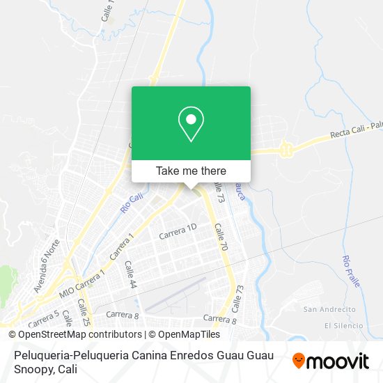 Peluqueria-Peluqueria Canina Enredos Guau Guau Snoopy map
