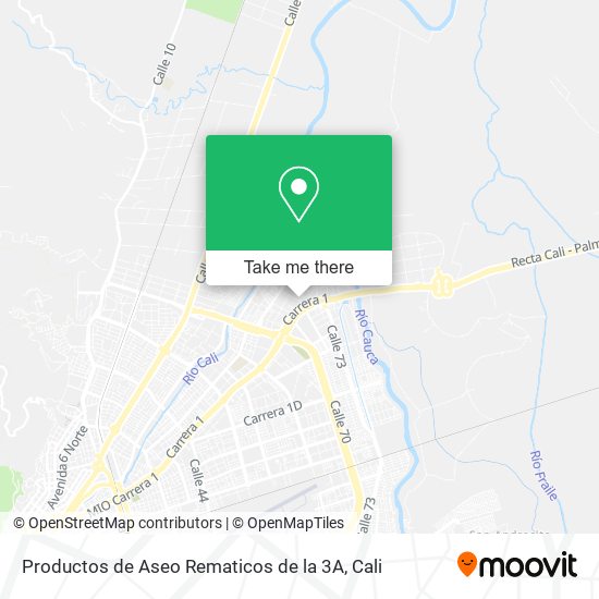 Productos de Aseo Rematicos de la 3A map