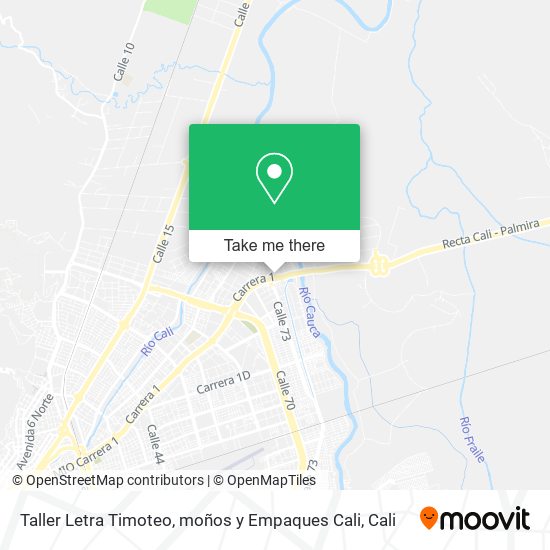 Taller Letra Timoteo, moños y Empaques Cali map