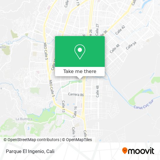 Mapa de Parque El Ingenio