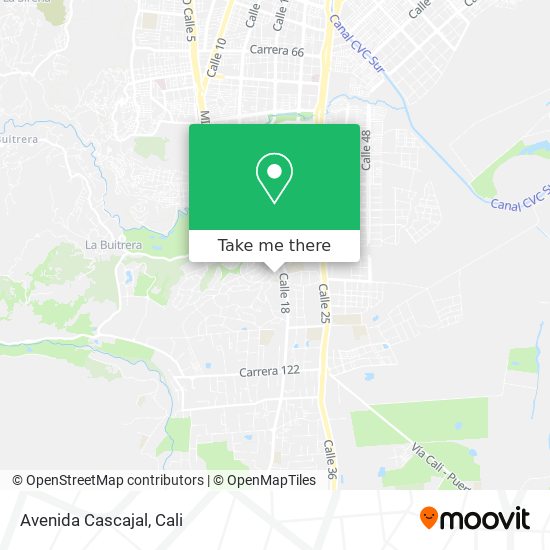 Mapa de Avenida Cascajal