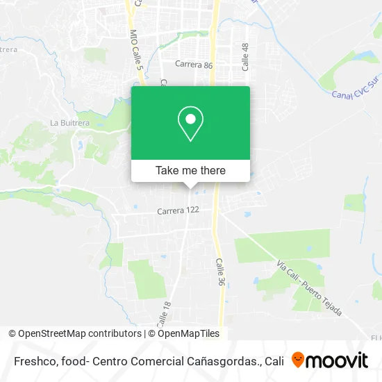 Freshco, food- Centro Comercial Cañasgordas. map