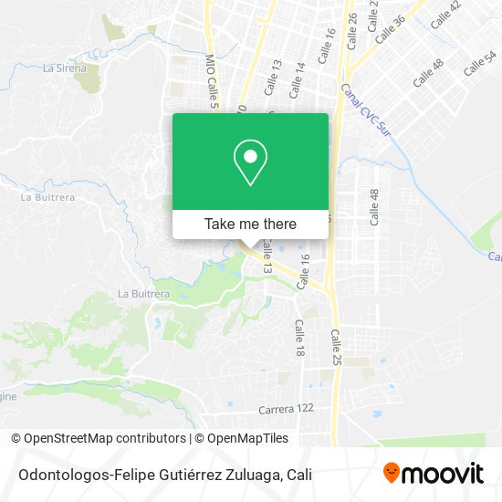Odontologos-Felipe Gutiérrez Zuluaga map