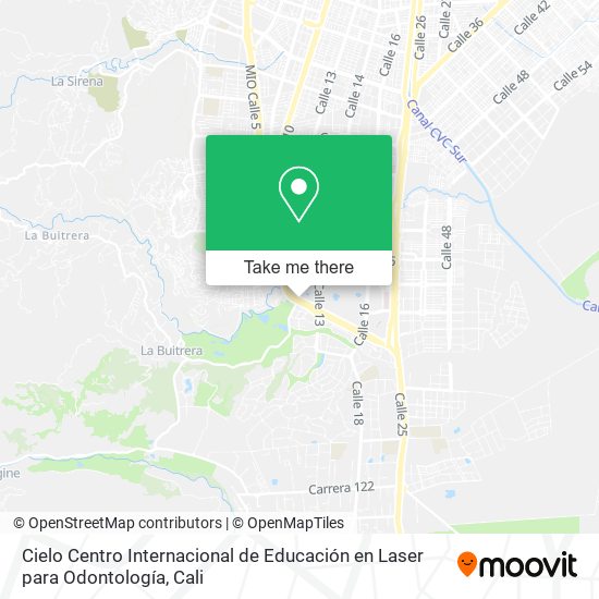 Cielo Centro Internacional de Educación en Laser para Odontología map