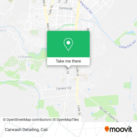 Mapa de Carwash Detailing