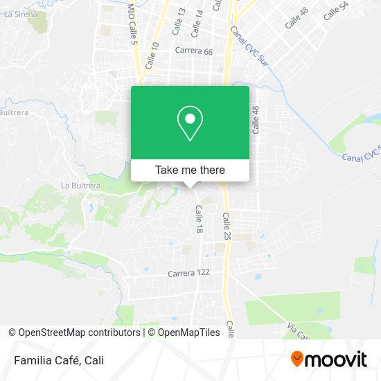 Mapa de Familia Café
