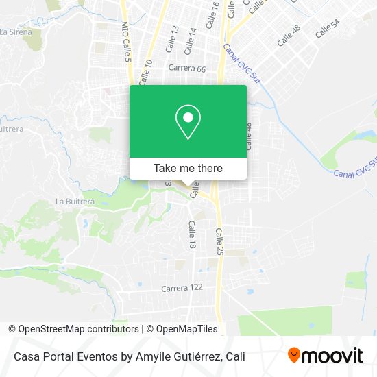 Mapa de Casa Portal Eventos by Amyile Gutiérrez
