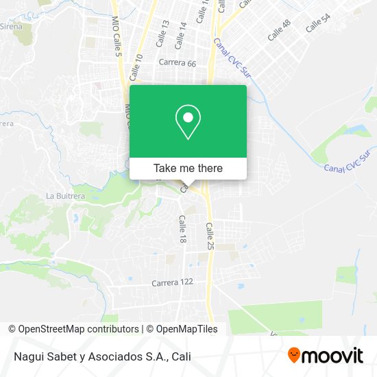 Nagui Sabet y Asociados S.A. map