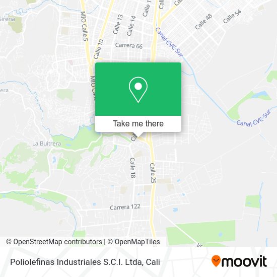 Poliolefinas Industriales S.C.I. Ltda map
