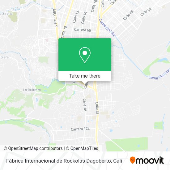 Fábrica Internacional de Rockolas Dagoberto map