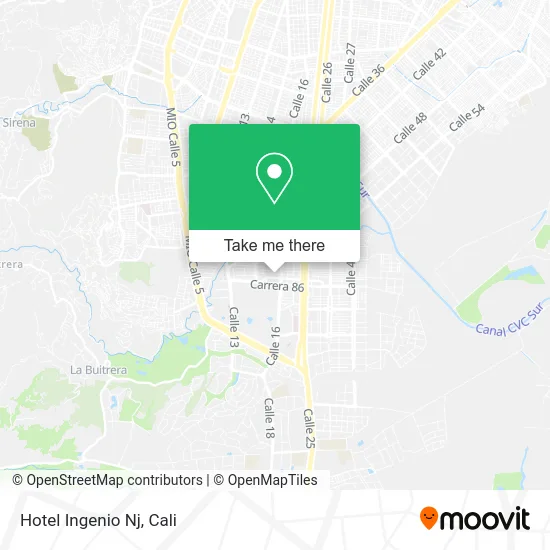 Hotel Ingenio Nj map